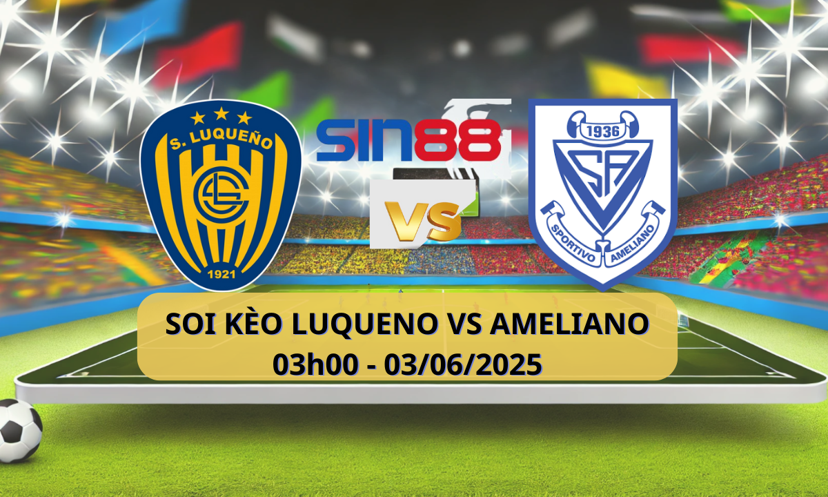 Biểu ngữ trận đấu Esport giữa Luqueño và Ameliano